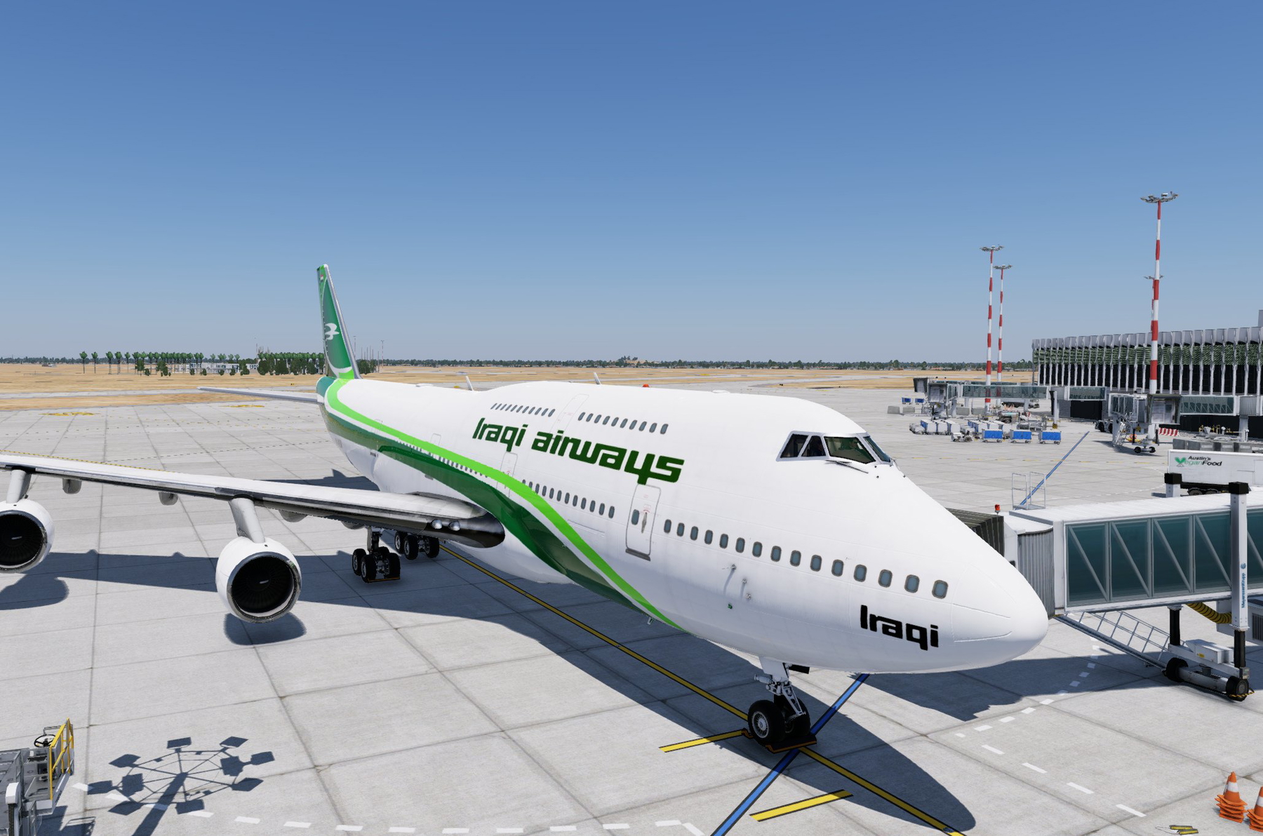 Iraqi Airways-Boeing 747-400 - X-Plane.to