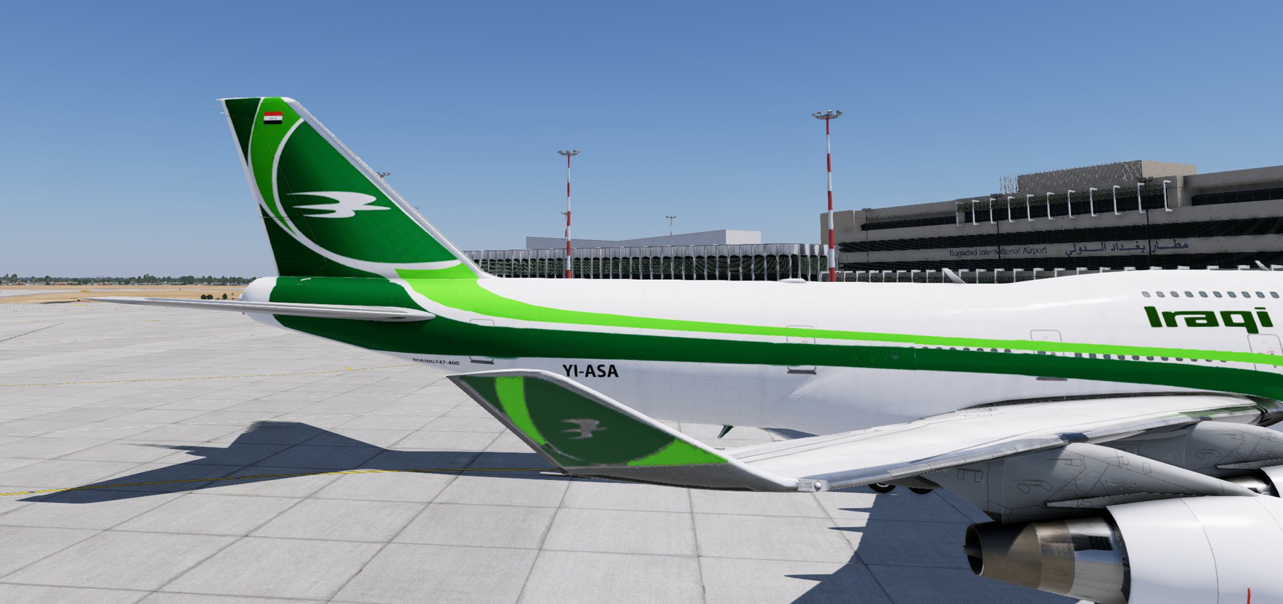 Iraqi Airways-Boeing 747-400 - X-Plane.to