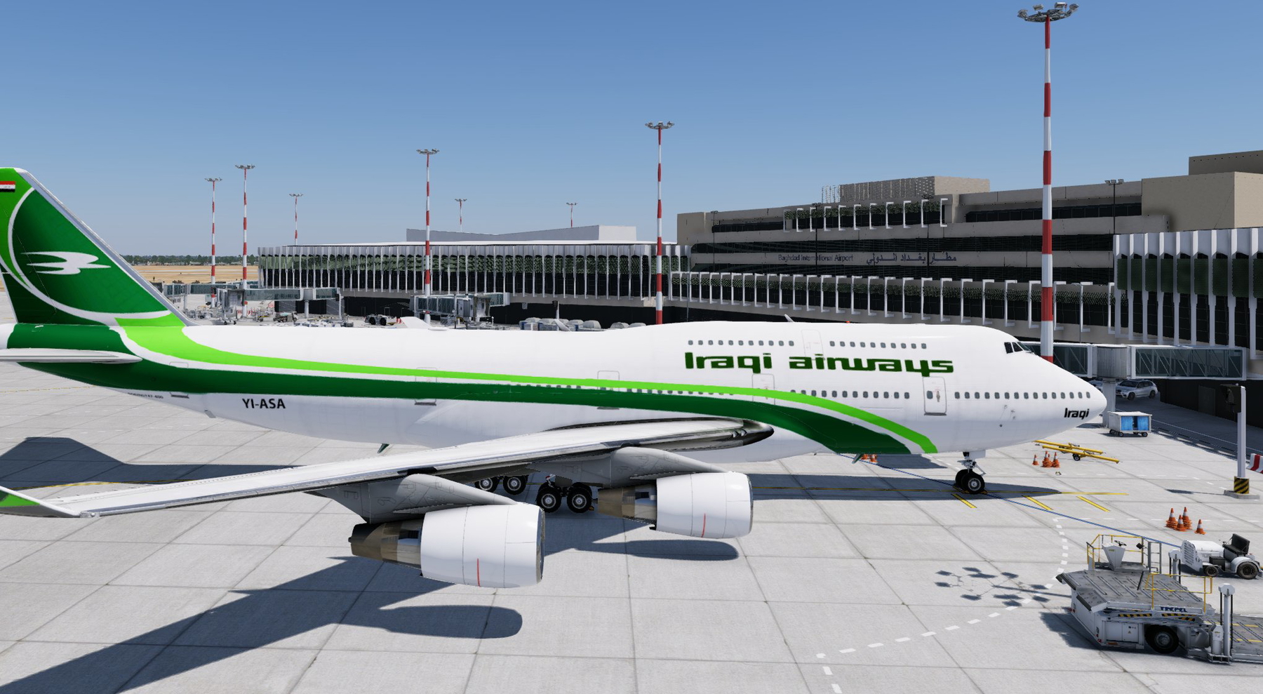 Iraqi Airways-Boeing 747-400 - X-Plane.to