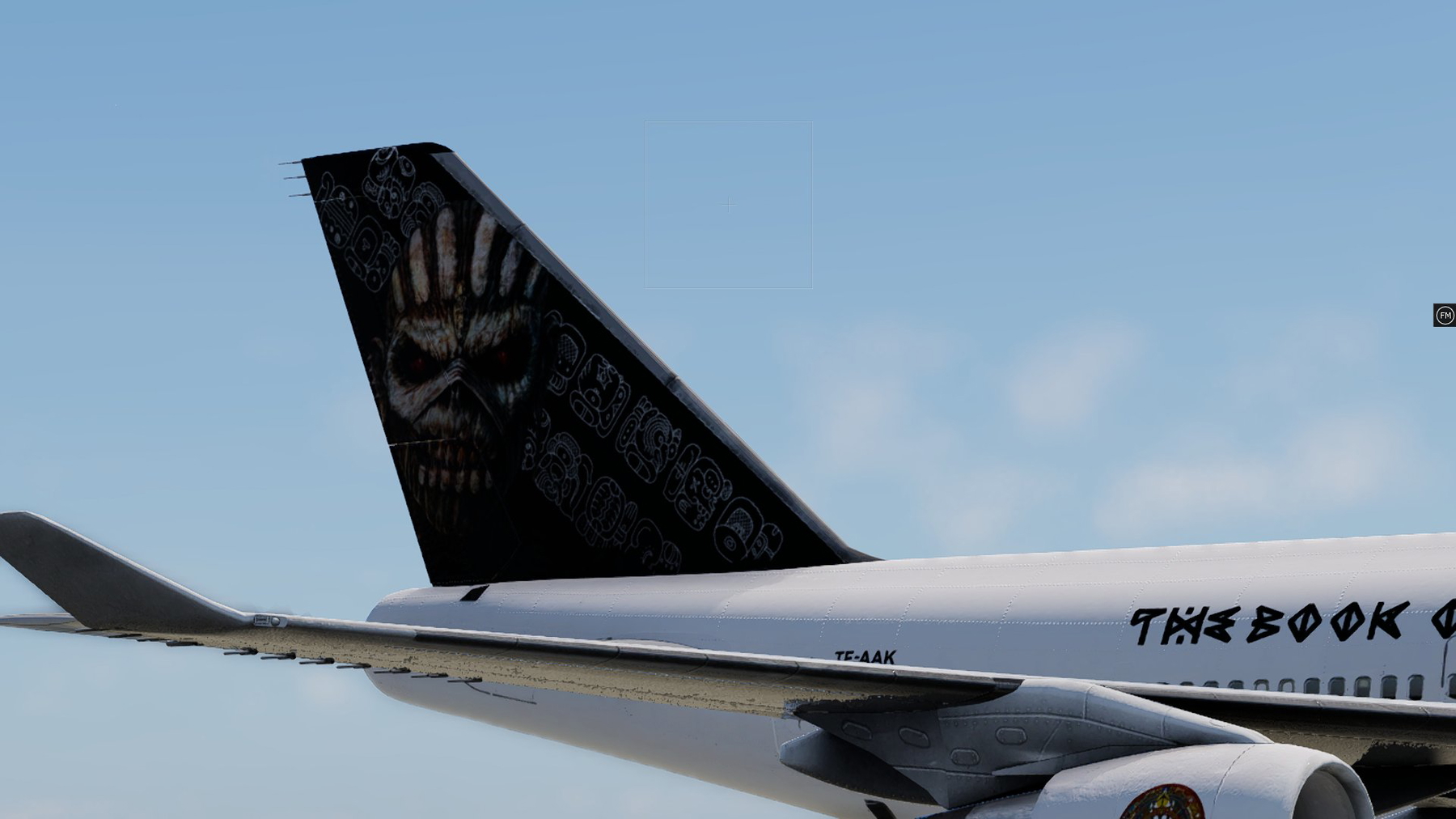 Metallic Iron Maiden Boeing 747-400 TF-AAK Book of Souls