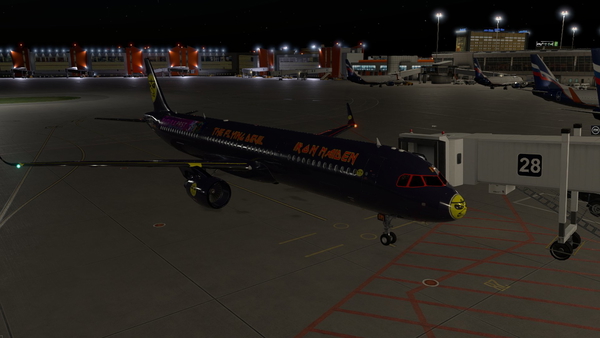 Iron Maiden The Future Past Tour-2024 livery for Toliss A321