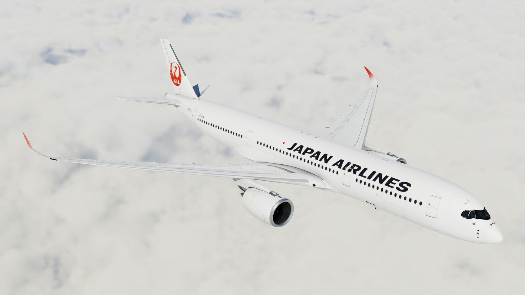 ⚡(JAL) JAPAN AIRLINES 8K LIVERY / JA07XJ / AIRBUS A350-900 » X 