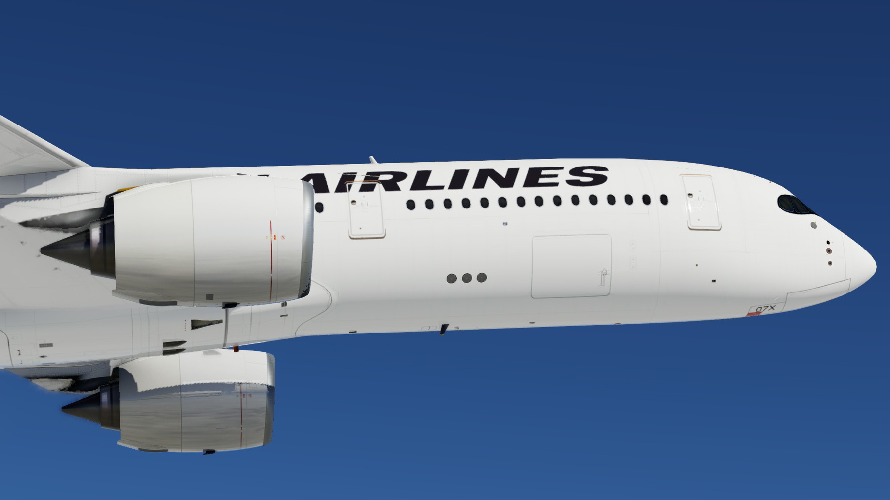⚡(JAL) JAPAN AIRLINES 8K LIVERY / JA07XJ / AIRBUS A350-900