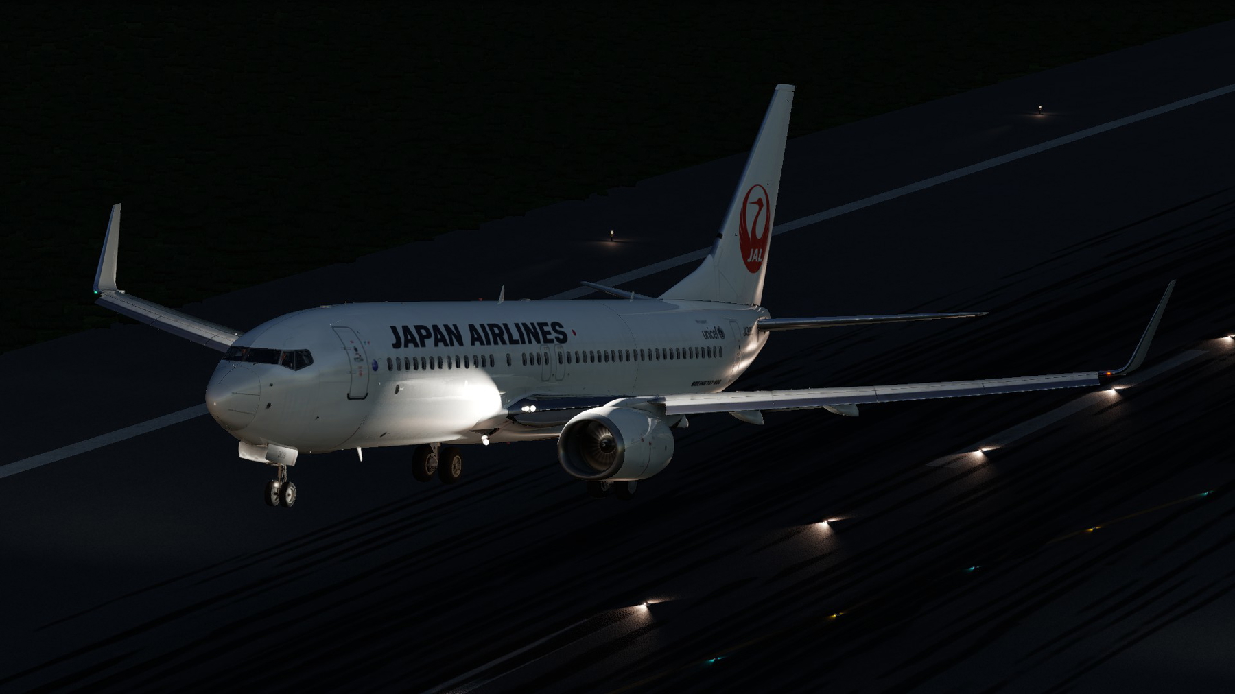 ⚡JAPAN AIRLINES 4K / JA309J / ZIBO 737-800 - X-Plane.to