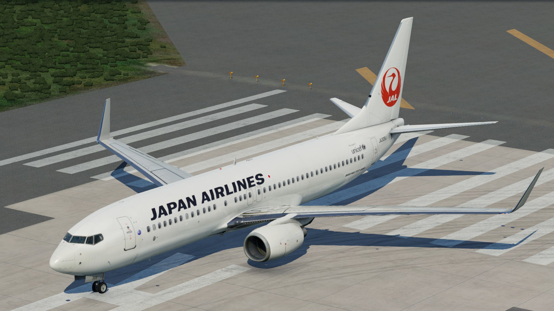 JAPAN AIRLINES  BOEING737-800（1/200） ScaleModelStore.com :: JC Wings 1:200 - SA2001A - Japan