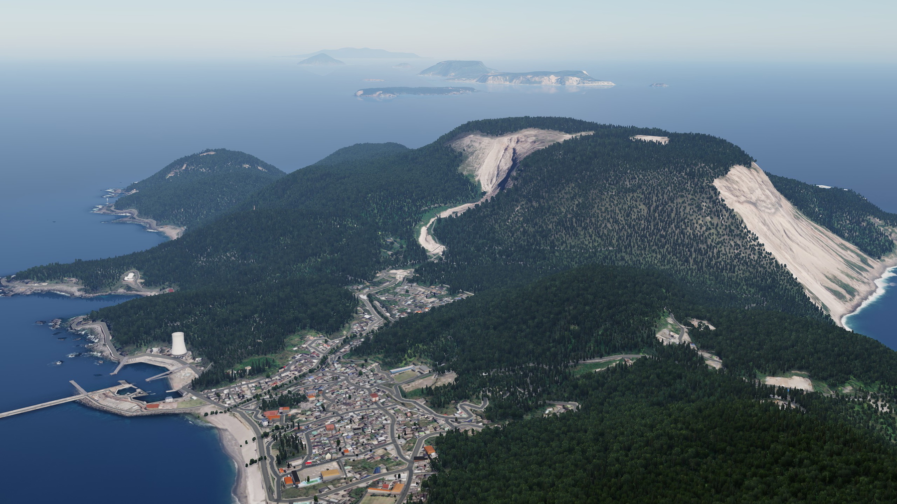 Japan Islands Pack 1 - Hachijojima Miyakejima Kozushima Niijima