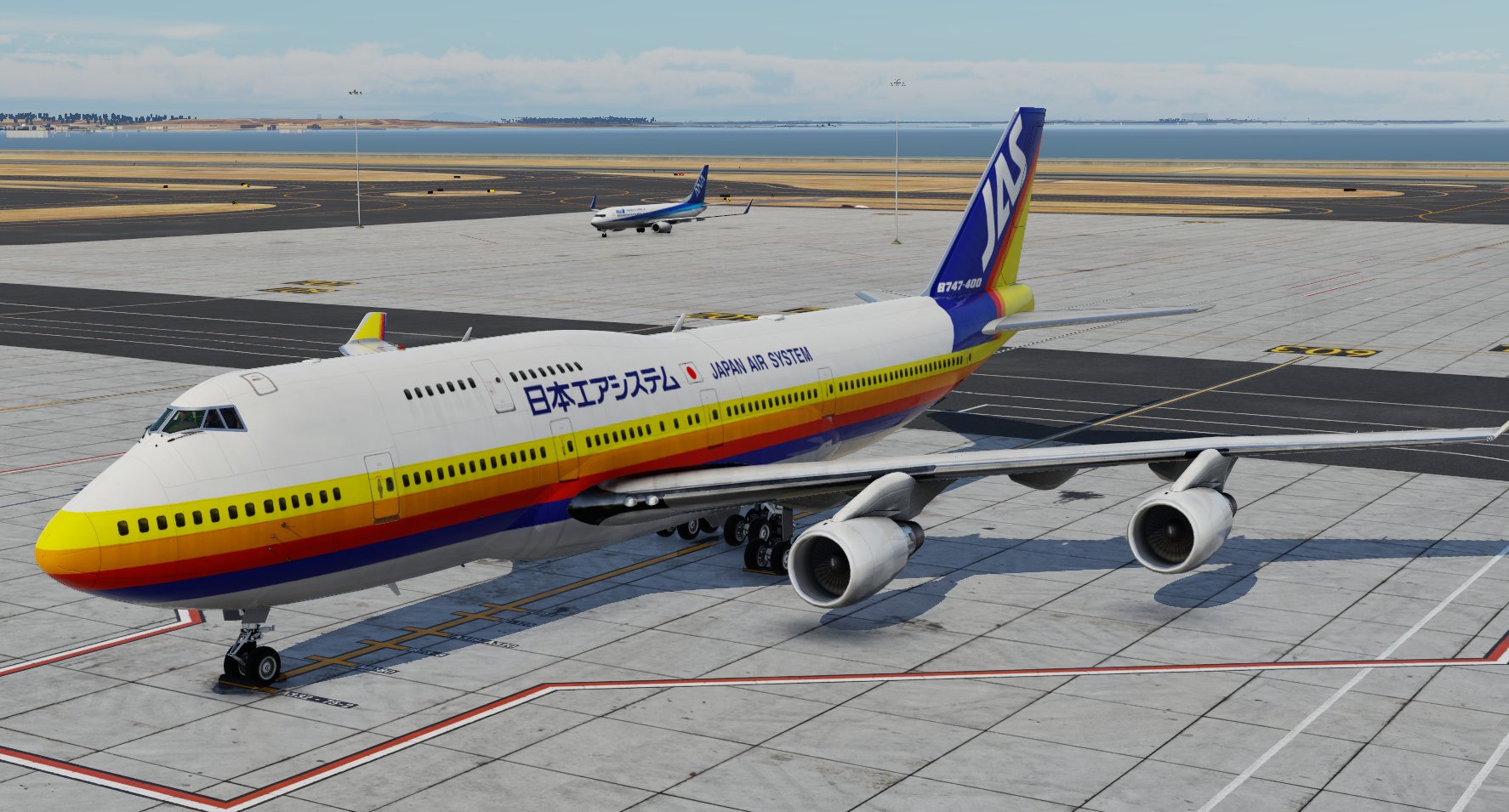 JAS paint for Sparky 744 - X-Plane.to