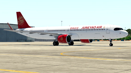 Juneyao Air A321neo » X-Plane 12