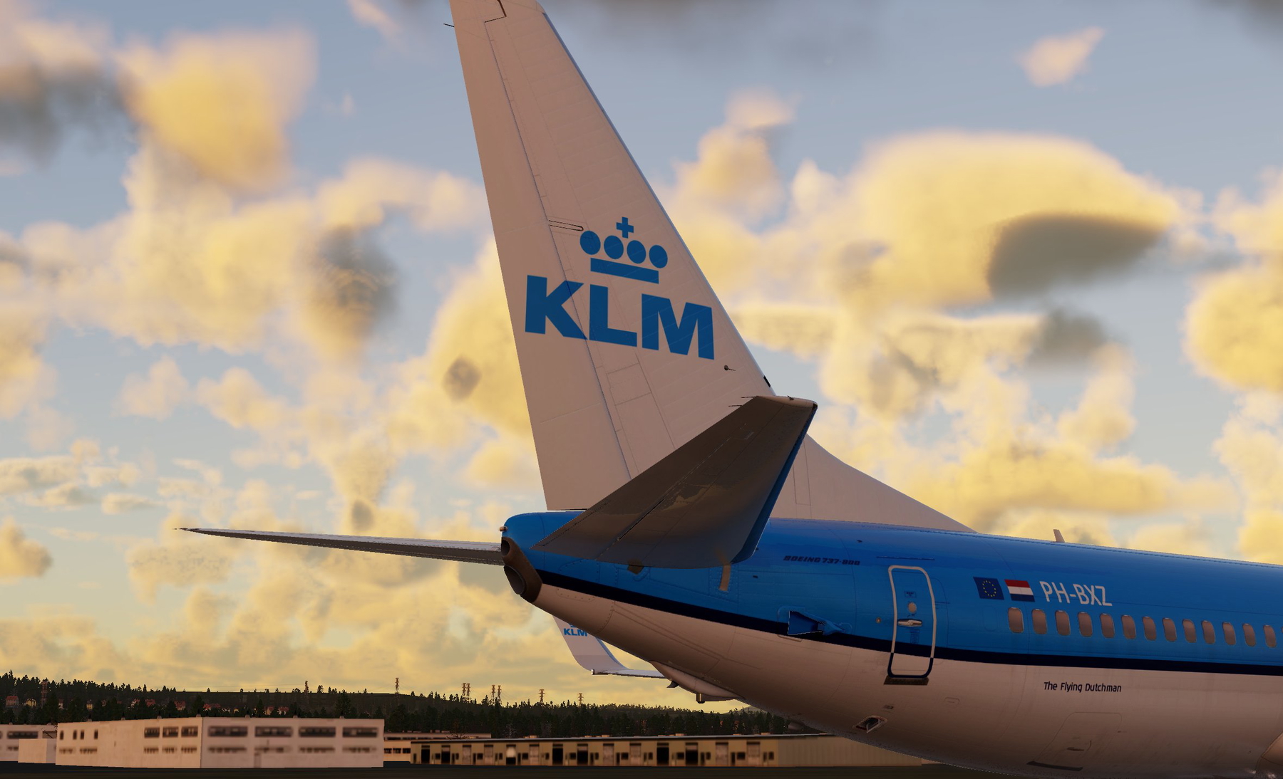 KLM 737-800 (Default) - X-Plane.to