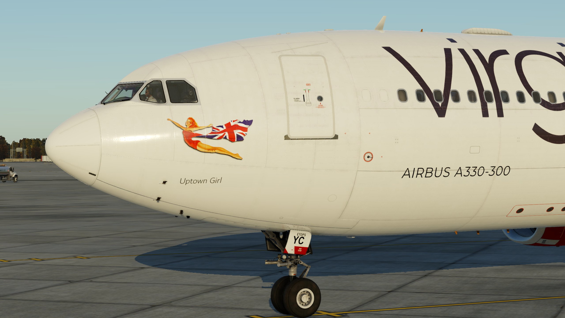 virgin Atlantic A330 2023年クリスマス限定 台紙封筒付き virgin Atlantic A330 2023年クリスマス限定 台紙封筒付き virgin