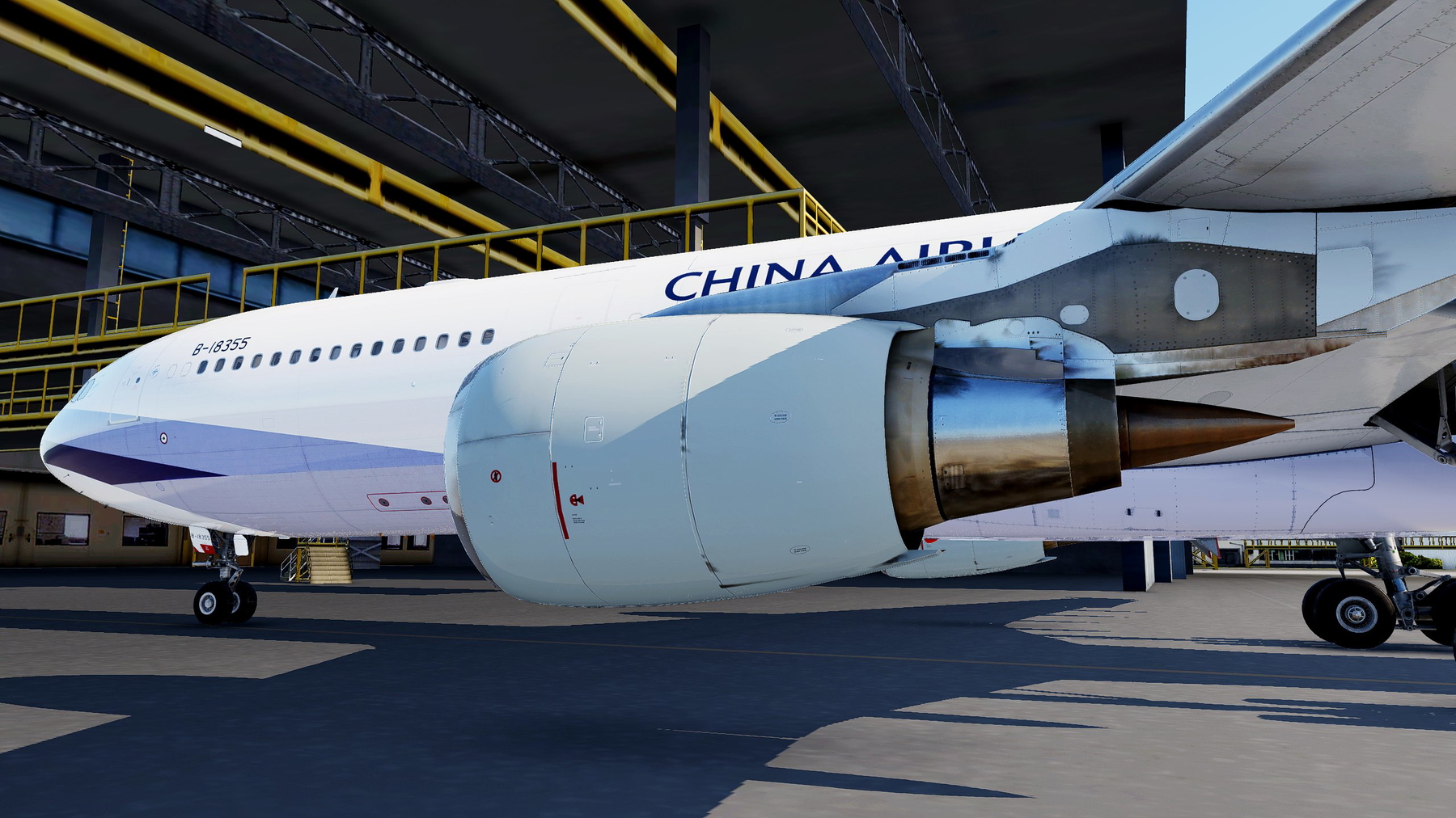 Laminar Research A330 - China Airlines B-18355 » X-Plane 12