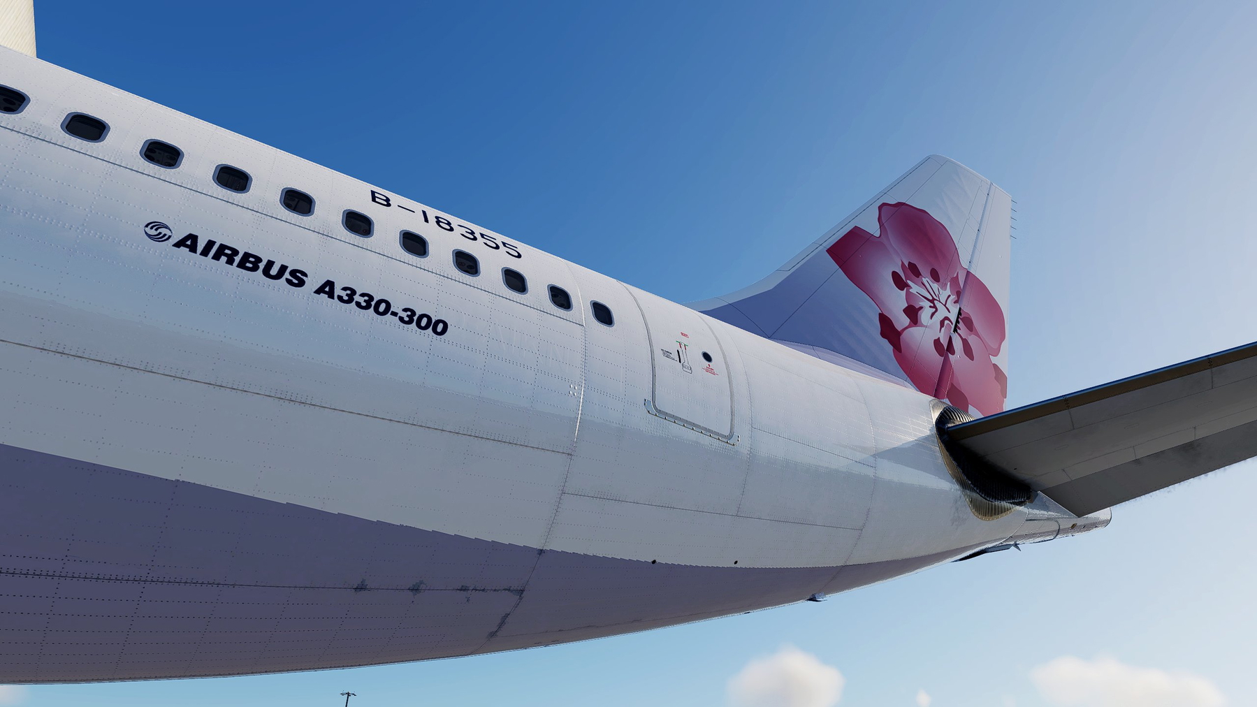 Laminar Research A330 - China Airlines B-18355 - X-Plane.to