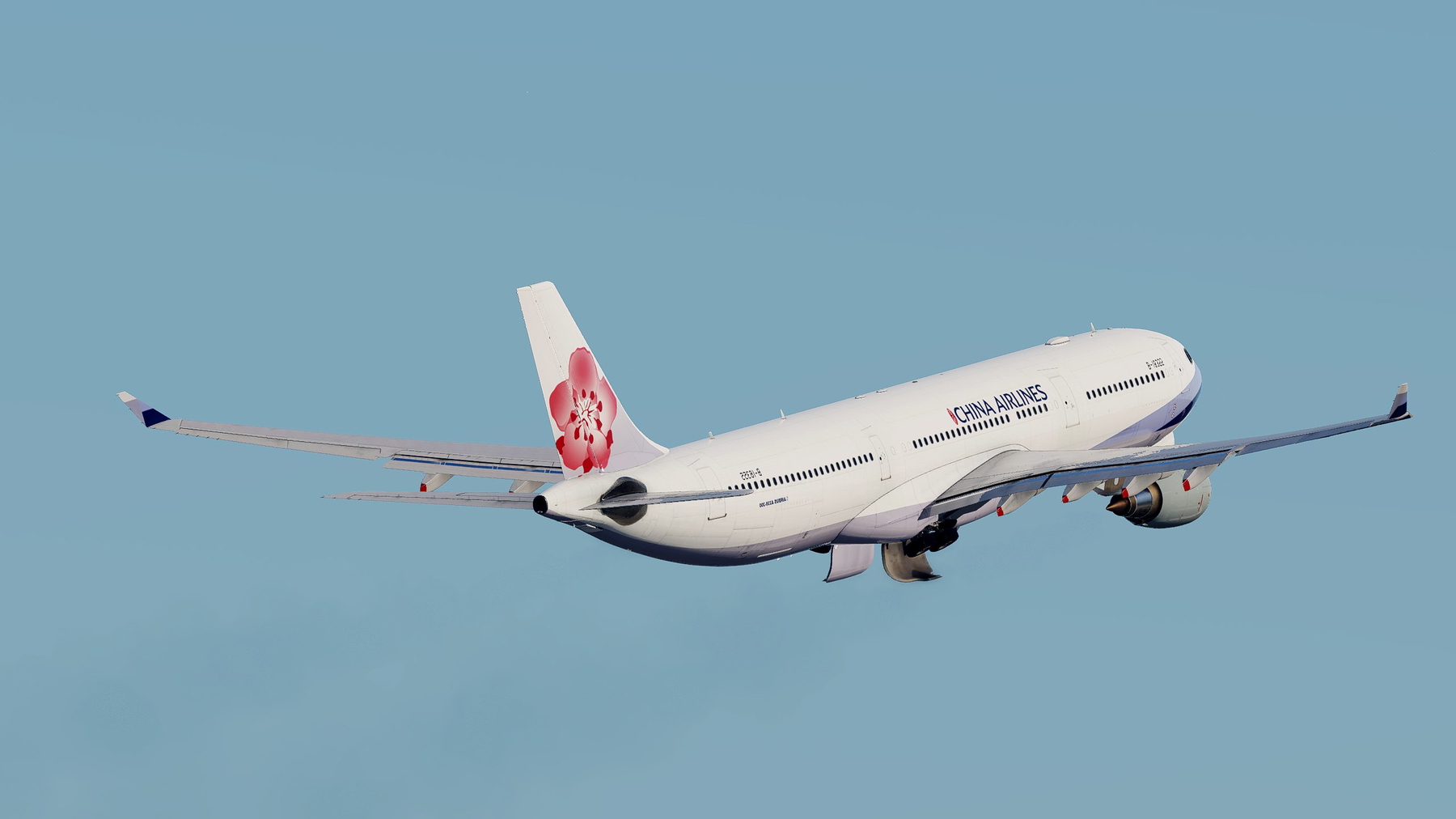 Laminar Research A330 - China Airlines B-18355 » X-Plane 12