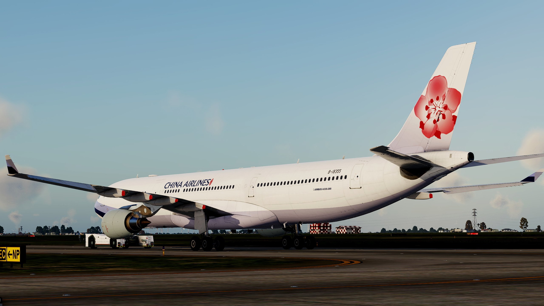 Laminar Research A330 - China Airlines B-18355 » X-Plane 12