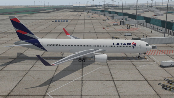 LATAM Fligth Factor B767-300ER Reg CC-CWF XP11/XP12