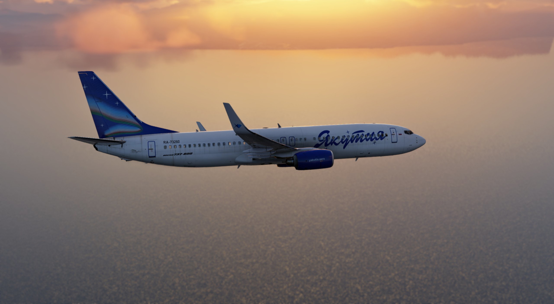 LevelUp 737-800 Yakutia Airlines Pack - X-Plane.to