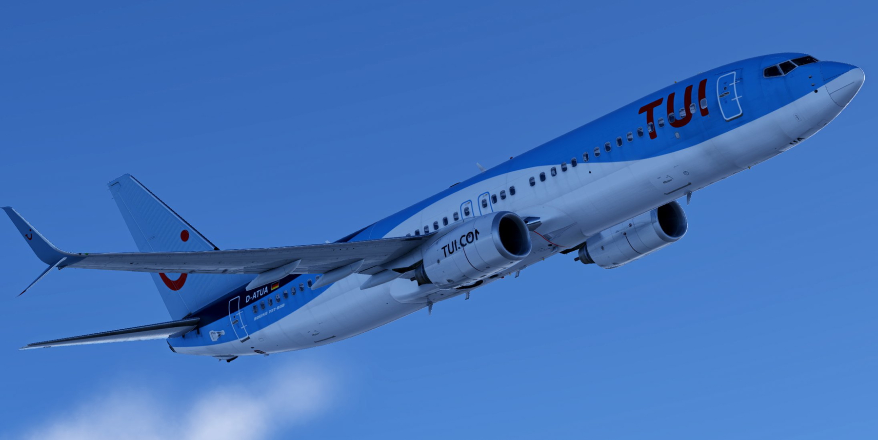 LevelUp 737-8NG - Tui Germany - D-ATUA - X-Plane.to