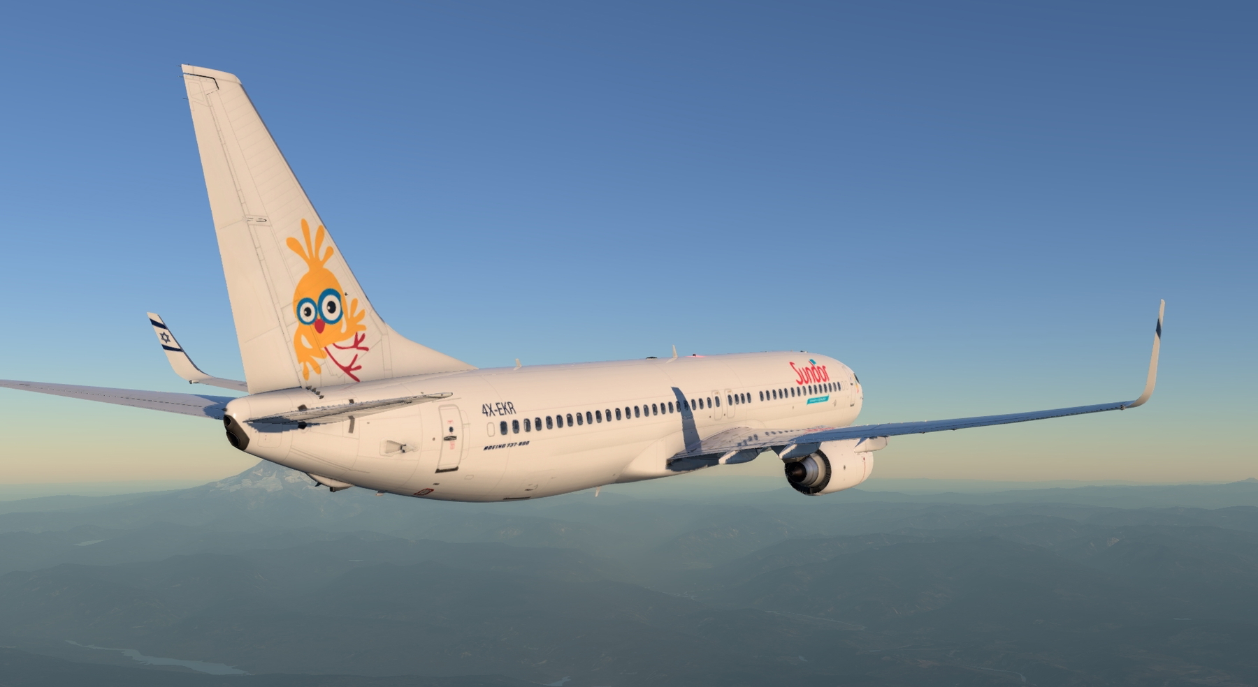 LevelUp B737-800NG Sun D'Or | 4K » X-Plane 12