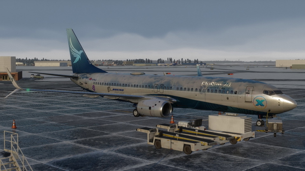 LevelUp-U1 SkyNet livery G-FSLU by FlySim24 for the B737-800NG LevelUP U1, for X-Plane 12