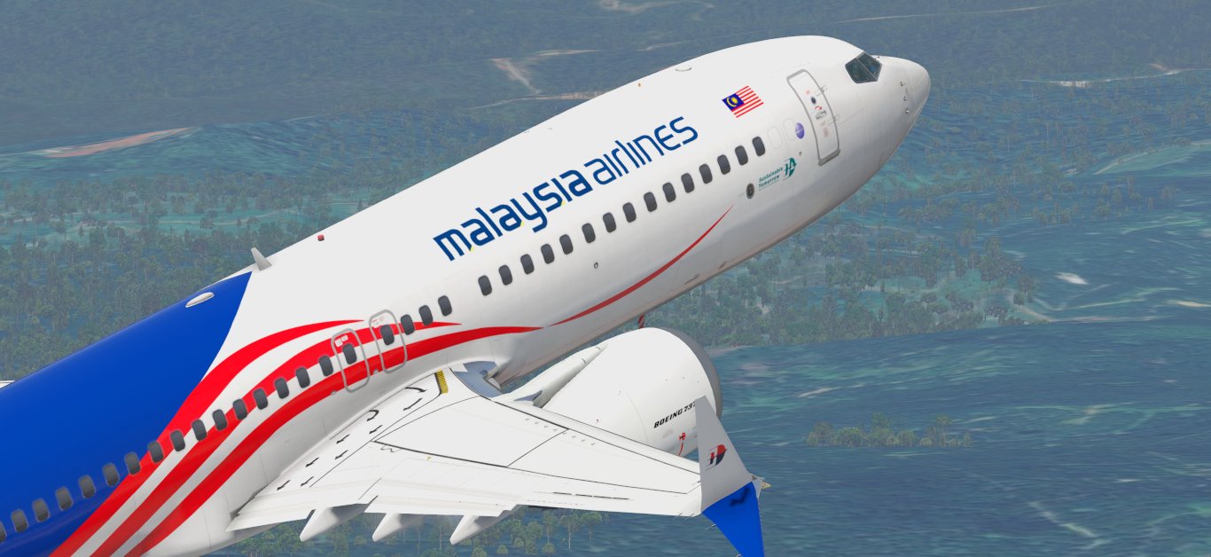 Malaysia Airlines | Boeing 737 MAX 8 - X-Plane.to