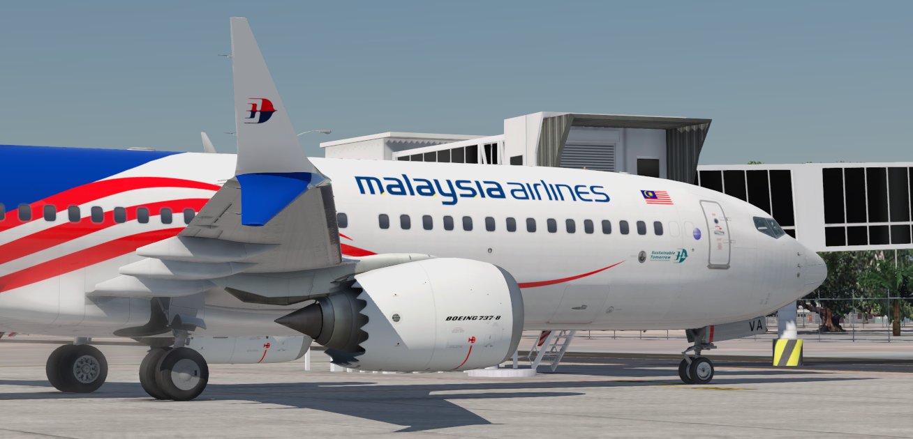 Malaysia Airlines | Boeing 737 MAX 8 - X-Plane.to