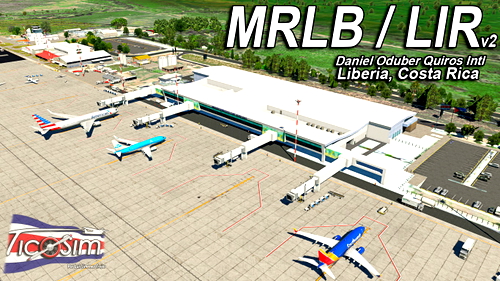 MRLB / LIR - Daniel Oduber Intl ,Costa Rica » X-Plane 12