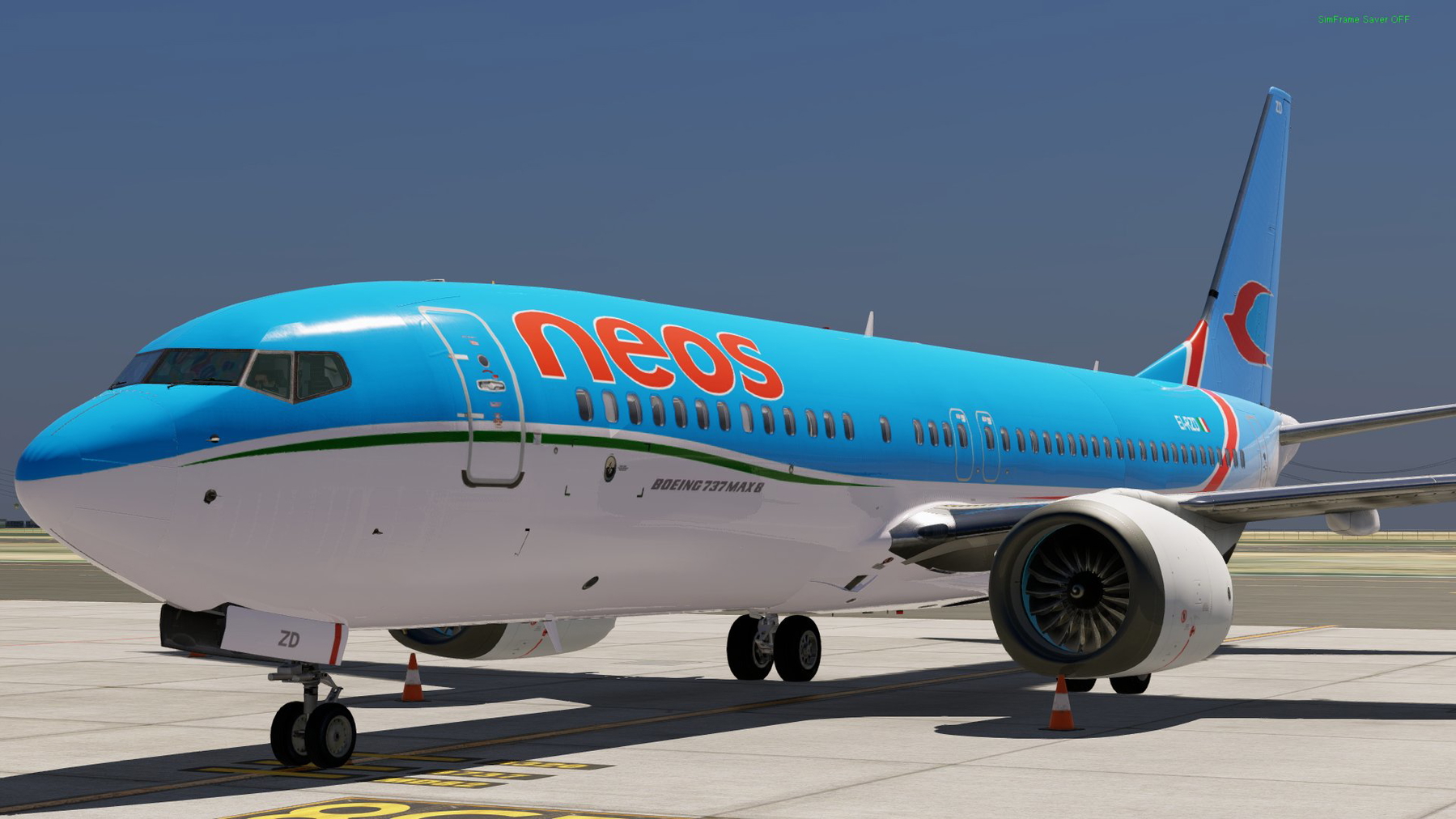 Neos B737 MAX 8 EI-RZD - X-Plane.to