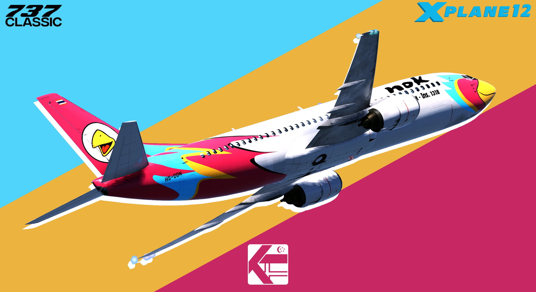 Nok Air BOEING 737-400 HS-DDN 