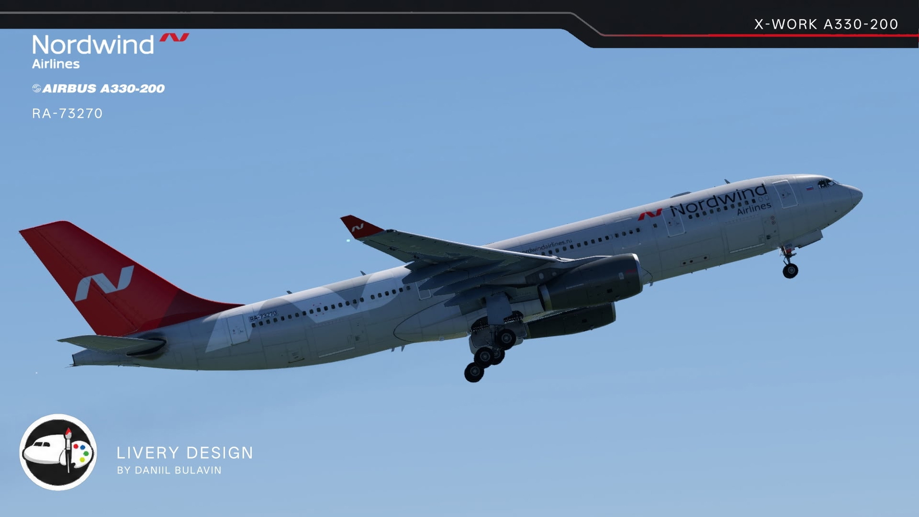 NORDWIND / RA-73270 / X-Works A330-200 - X-Plane.to