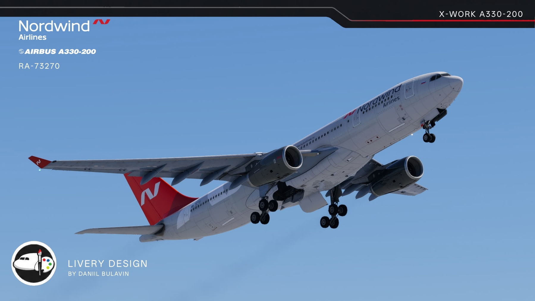 NORDWIND / RA-73270 / X-Works A330-200 - X-Plane.to