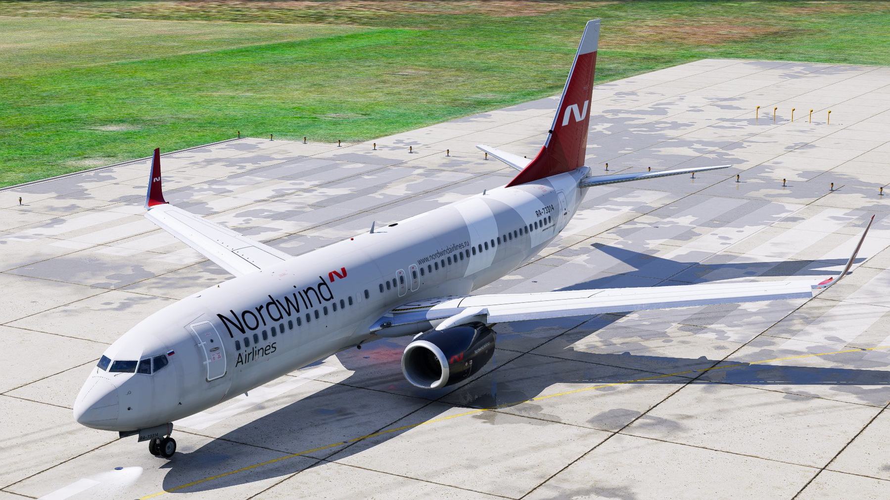 ⚡Nordwind / Ra-73314 / Level Up v2 8k - X-Plane.to