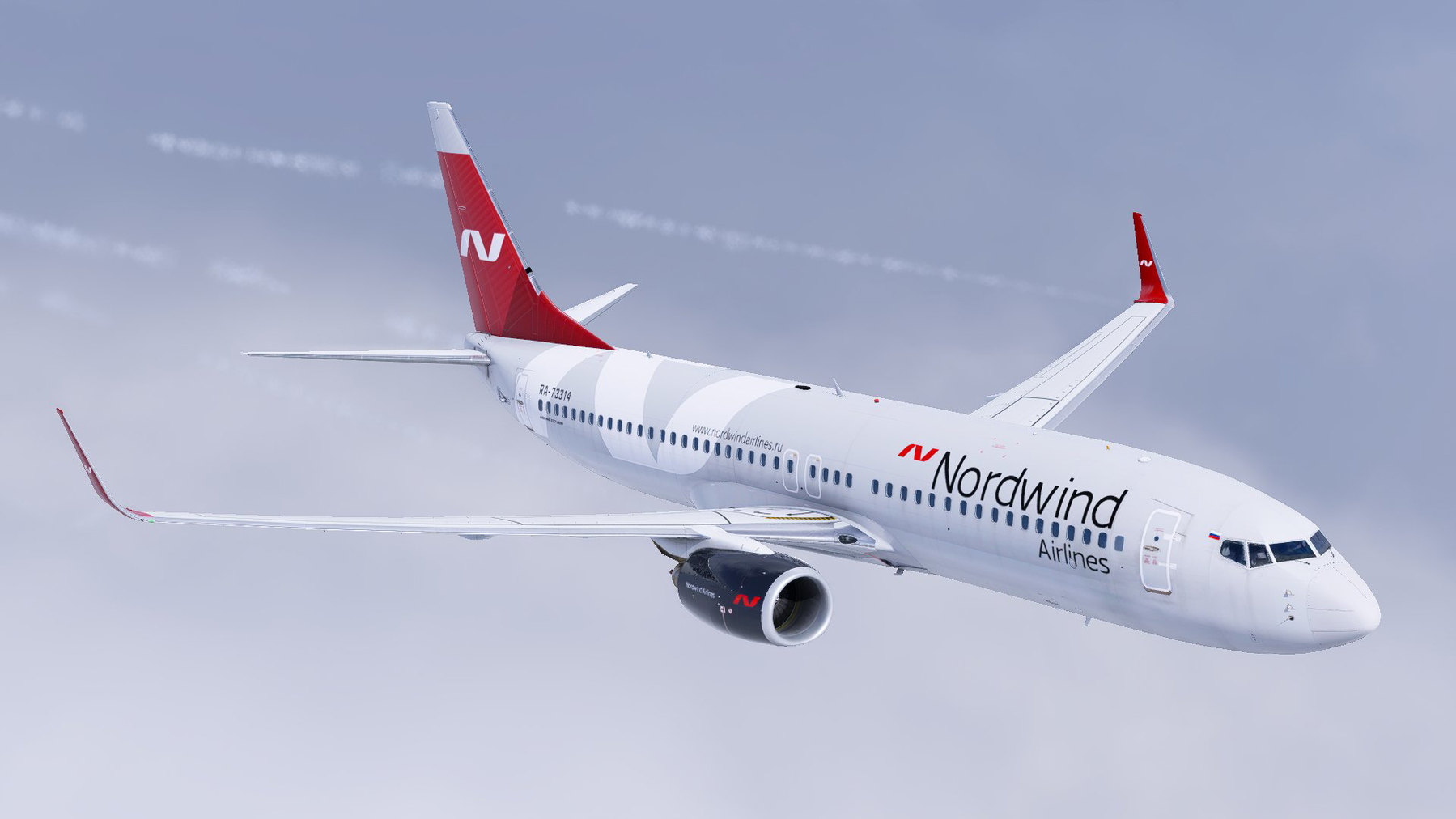 ⚡Nordwind / Ra-73314 / Level Up v2 8k - X-Plane.to