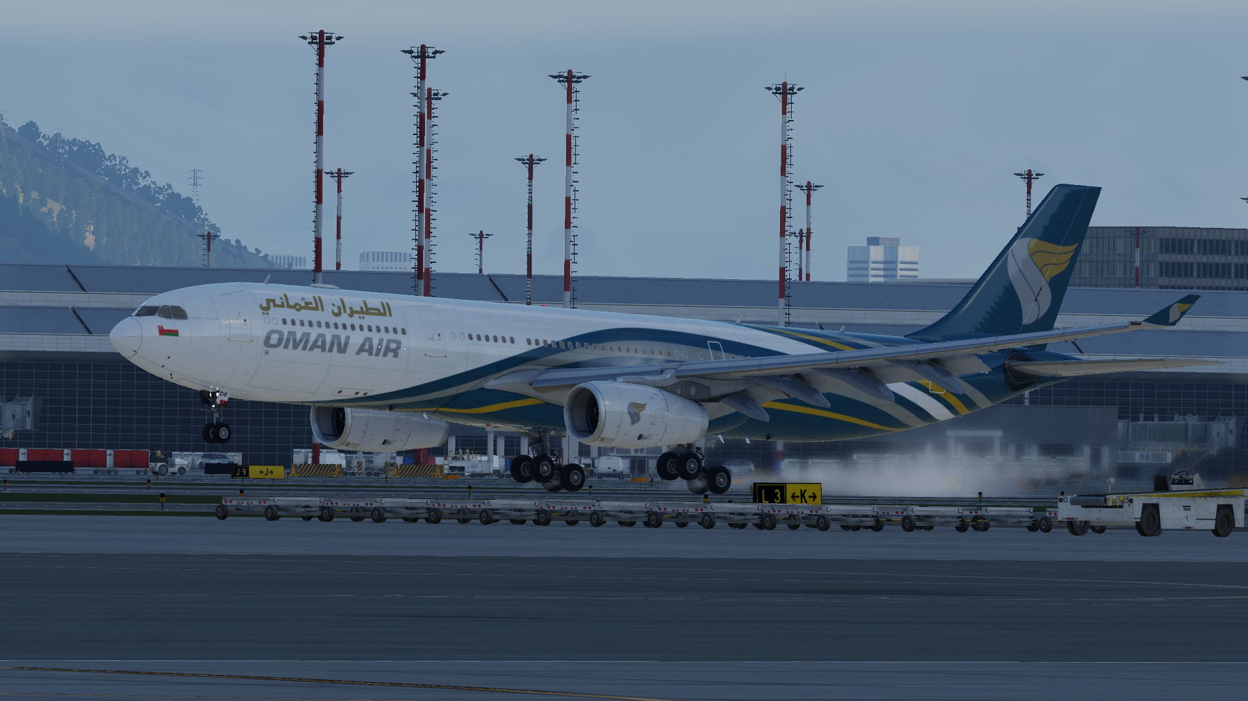 Oman Air A330 Liveries (X-Plane 12 LR A330) » X-Plane 12