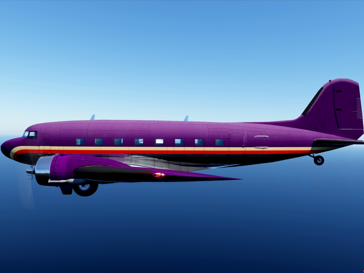 Plain Plane Pack #4 for VSKYLABS C-47 Skytrain and DC-3 Airliner » X ...