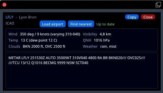 Perf Linux Viewer ️ Plugin MetarViewer for Windows & Linux - X-Plane.to