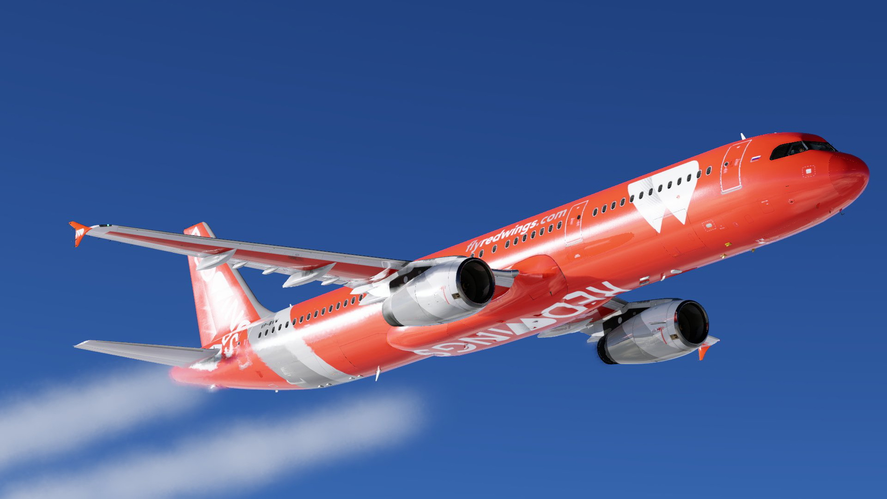 ⚡REDWINGS VP-BVW 8K A321 - X-Plane.to