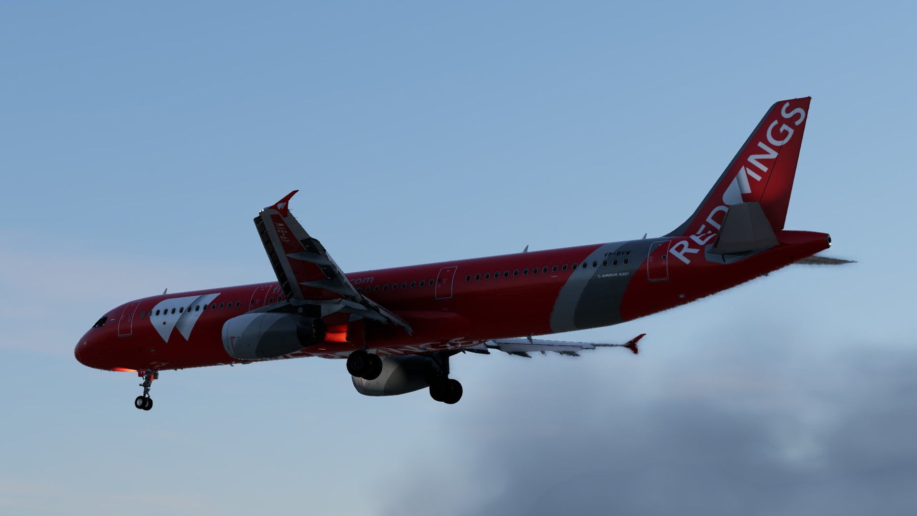 ⚡REDWINGS VP-BVW 8K&4K A321 - X-Plane.to