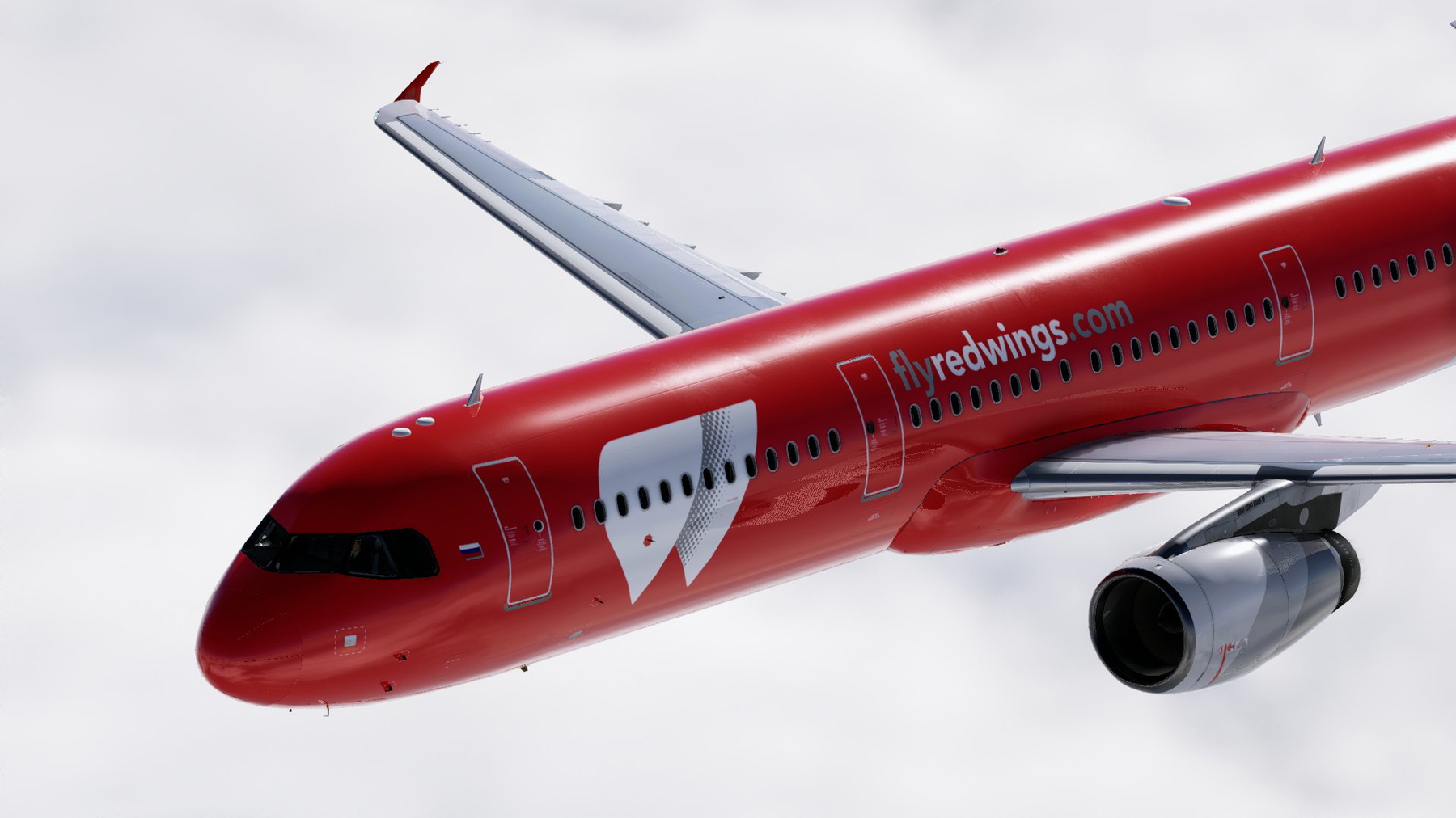 ⚡REDWINGS VP-BVW 8K A321 - X-Plane.to