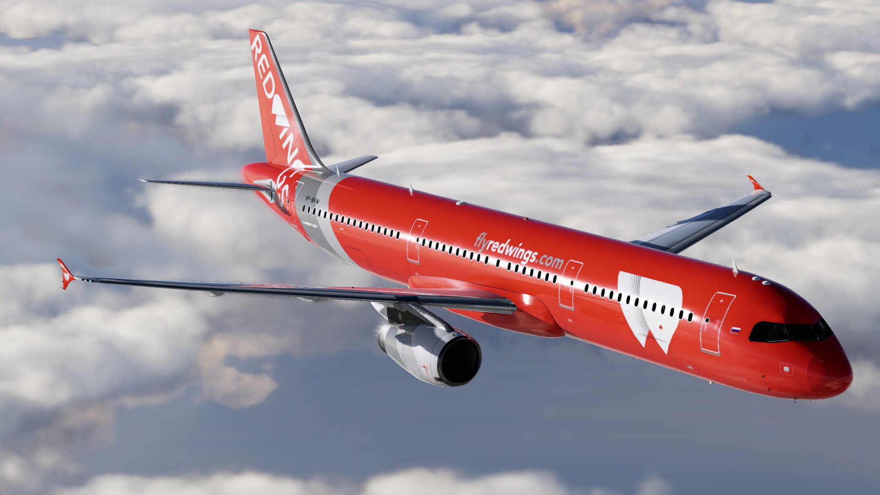 ⚡REDWINGS VP-BVW 8K A321 - X-Plane.to