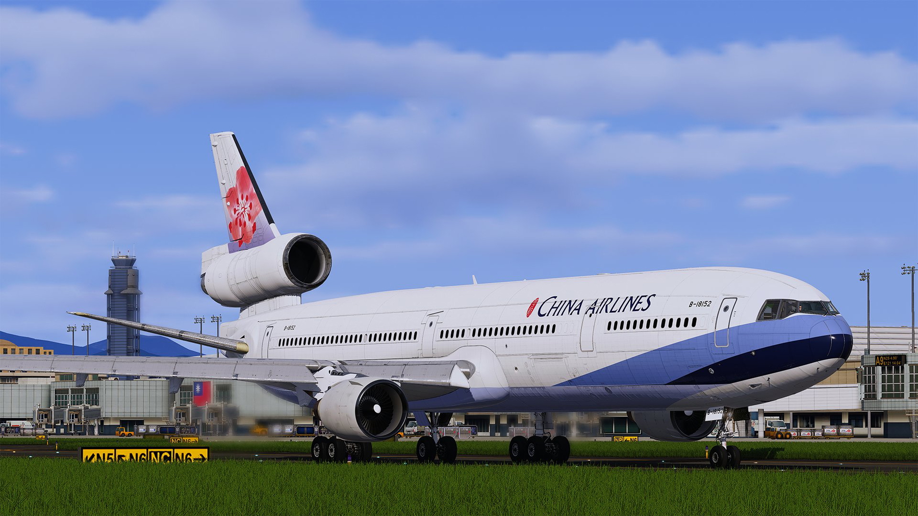 Rotate MD-11 - China Airlines B-18152 » X-Plane 12