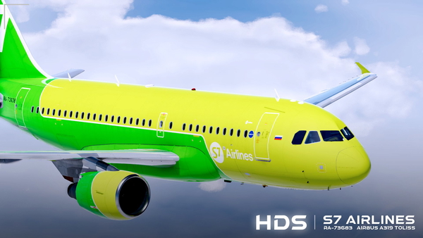 ⚡S7 AIRLINES / RA-73683 / TOLISS A319