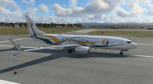 Skymatix - Supporter livery for the Zibo Mod