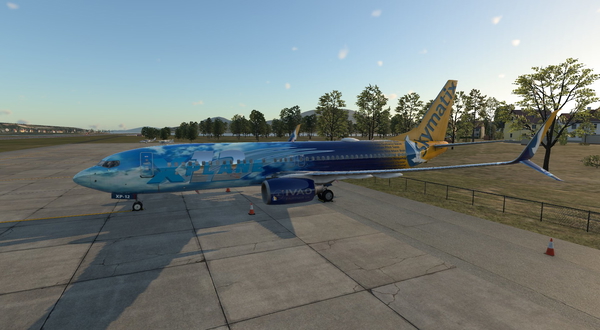 Skymatix - X-Plane12 livery for the Zibo Mod