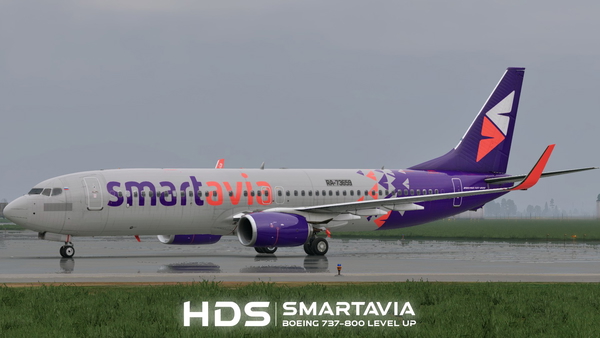 ⚡SMARTAVIA / RA-73659 / LEVEL UP 737-800