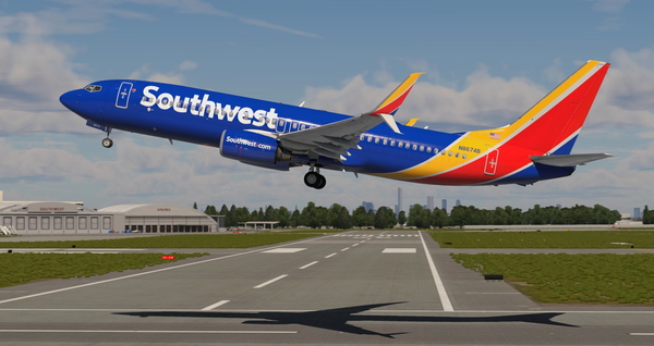 Southwest Airlines "Heart" B737-8H4 (Zibo)
