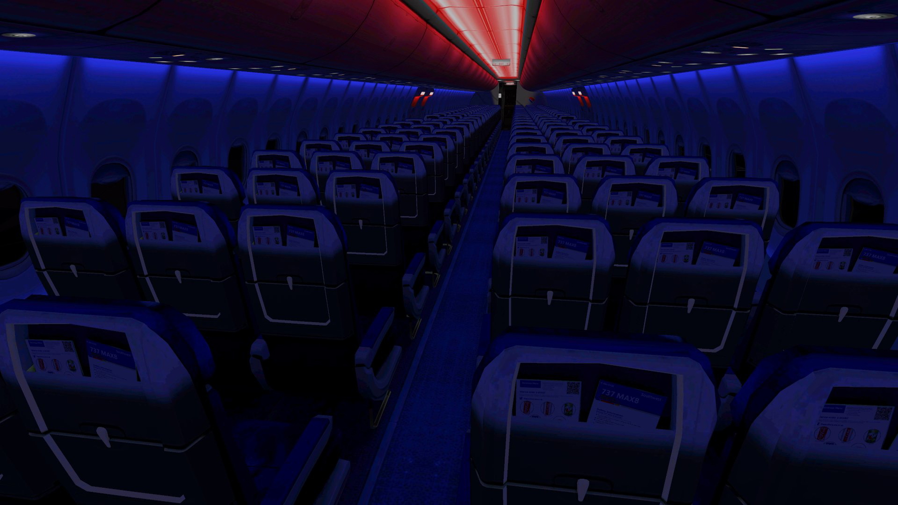 Southwest - Canyon Blue Retro | 737-MAX8 (Max Team Design) - X