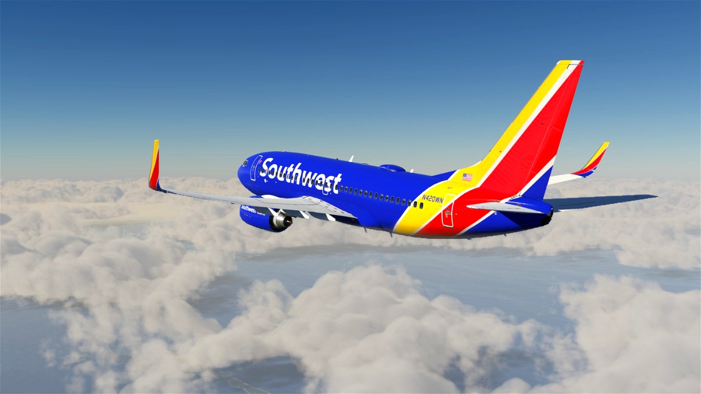 Southwest - Heart | 737-700 (Ultimate + LevelUP) [PACK] » X-Plane 12