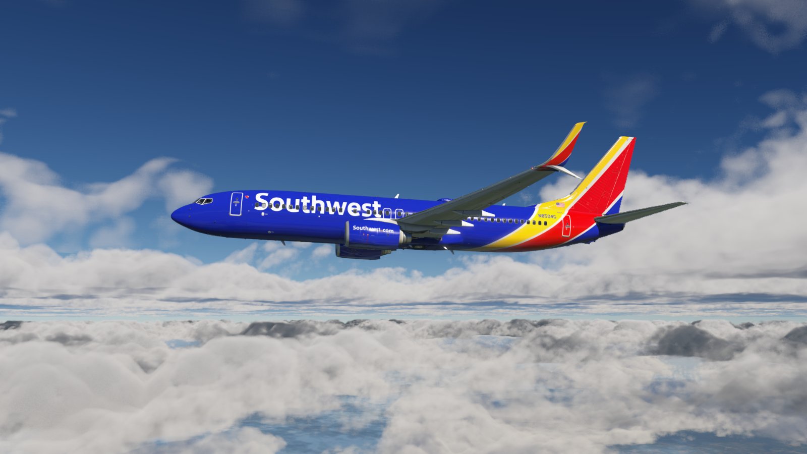Southwest - Heart | 737-800 (Zibo + LevelUP) [PACK] - X-Plane.to