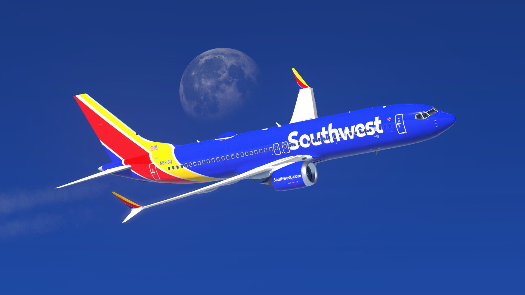 Southwest - Heart | 737-MAX8 (Max Team Design) [PACK] - X-Plane.to