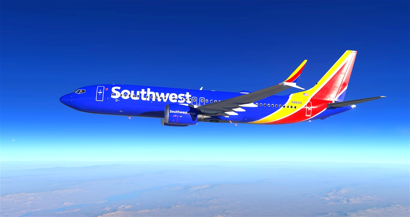 Southwest - Heart | 737-MAX8 (Max Team Design) [PACK] » X-Plane 12
